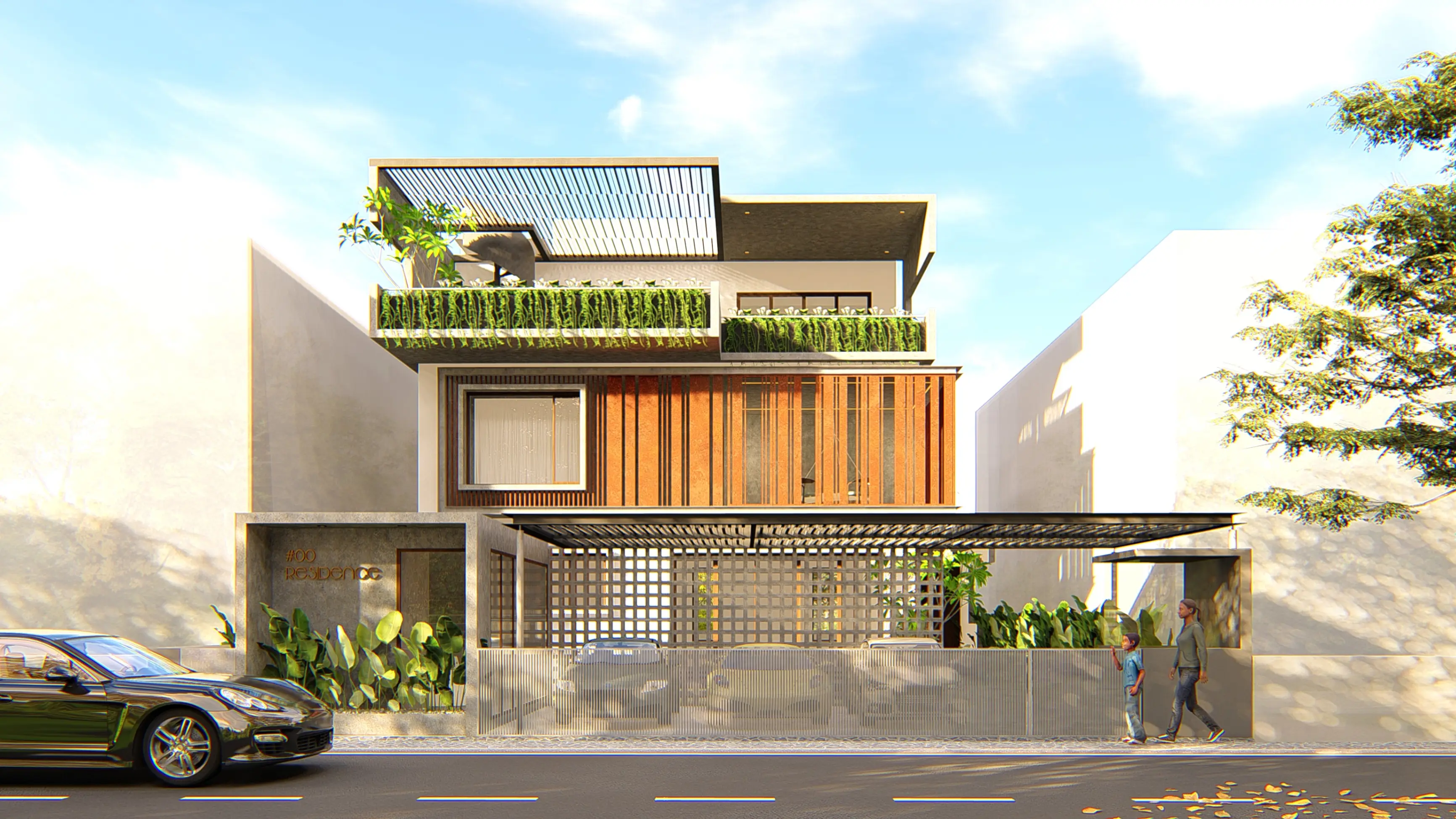 Residential architecture by House of Crea
